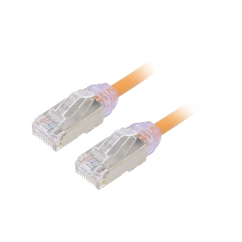 Cabl Patch F/UTP Cat6a Portocaliu 0.5m | Electronic-mag.ro | Componente Electronice Cabl Patch F/UTP Cat6a Portocaliu 0.5m | Electronic-mag.ro | Componente Electronice