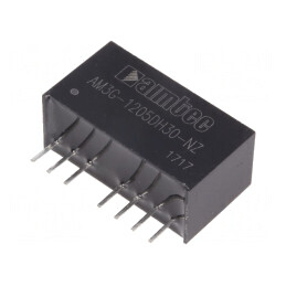 Convertor DC/DC 3W 9-18V la 5V/-5V SIP8 | Electronic-mag.ro | Componente Electronice