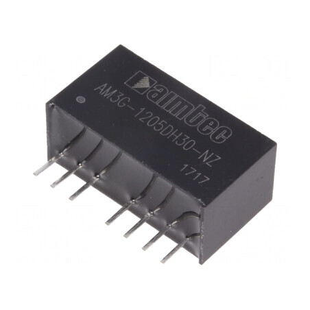 Convertor DC/DC 3W 9-18V la 5V/-5V SIP8 | Electronic-mag.ro | Componente Electronice