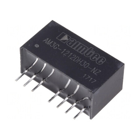 Convertor DC/DC 3W 9-18V la 12V/-12V SIP8 | Electronic-mag.ro | Componente Electronice