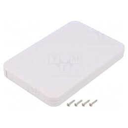 Carcasă Universală Albă IP40 ABS 96x145x27 mm | Electronic-mag.ro | Componente Electronice