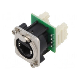 Conector XLRnet CAT5E RJ45 IDC 110 | Electronic-mag.ro | Componente Electronice