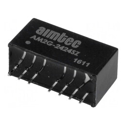 Convertor DC/DC 2W 18-36V la 24VDC 83mA SIP8 | Electronic-mag.ro | Componente Electronice