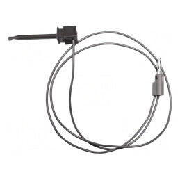 Cabluri de măsurare 5A cu clips și mufă banană 4 mm | Electronic-mag.ro | Componente Electronice