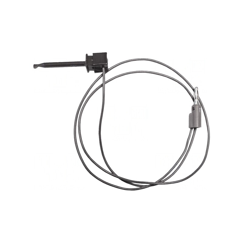 Cabluri de măsurare 5A cu clips și mufă banană 4 mm | Electronic-mag.ro | Componente Electronice