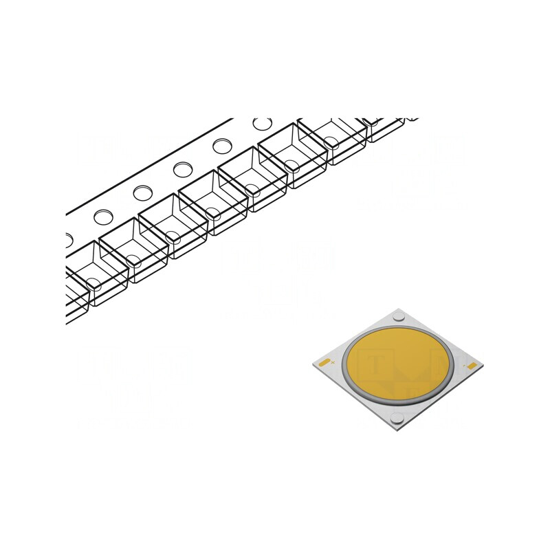 LED COB 35,6W 7053lm 120° 1050mA | Electronic-mag.ro | Componente Electronice