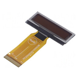 Display OLED Alfanumeric 16x2 Galben 39.1x15.8mm | Electronic-mag.ro | Componente Electronice