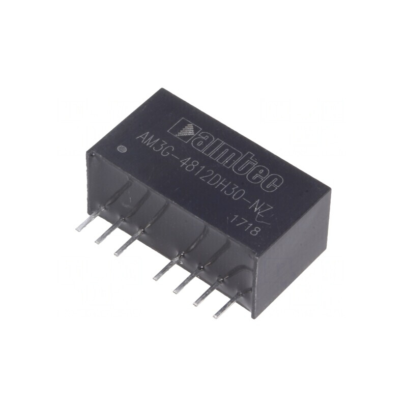 Convertor DC/DC 3W 36-75V la 12V/-12V SIP8 | Electronic-mag.ro | Componente Electronice Convertor DC/DC 3W 36-75V la 12V/-12V SIP8 | Electronic-mag.ro | Componente Electronice