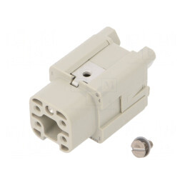 Conector Dreptunghiular Mamă 5 PIN 4 PE 1 Drept | Electronic-mag.ro | Componente Electronice