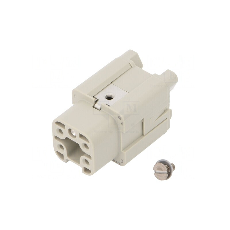 Conector Dreptunghiular Mamă 5 PIN 4 PE 1 Drept | Electronic-mag.ro | Componente Electronice