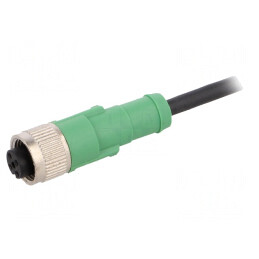 Cablu de Conectare M12 4-PIN 1,5m 250VAC 4A PUR | Electronic-mag.ro | Componente Electronice