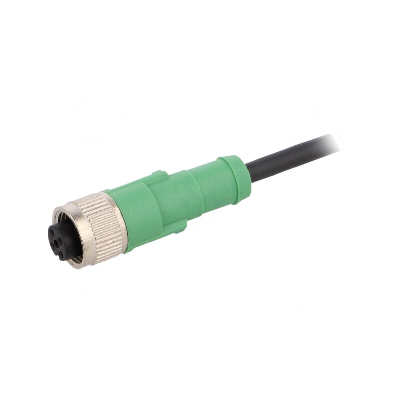 Cablu de Conectare M12 4-PIN 1,5m 250VAC 4A PUR | Electronic-mag.ro | Componente Electronice