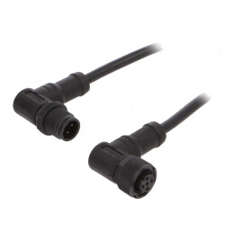 Cablu Senzori Automatizări M12-M12 1m | Electronic-mag.ro | Componente Electronice