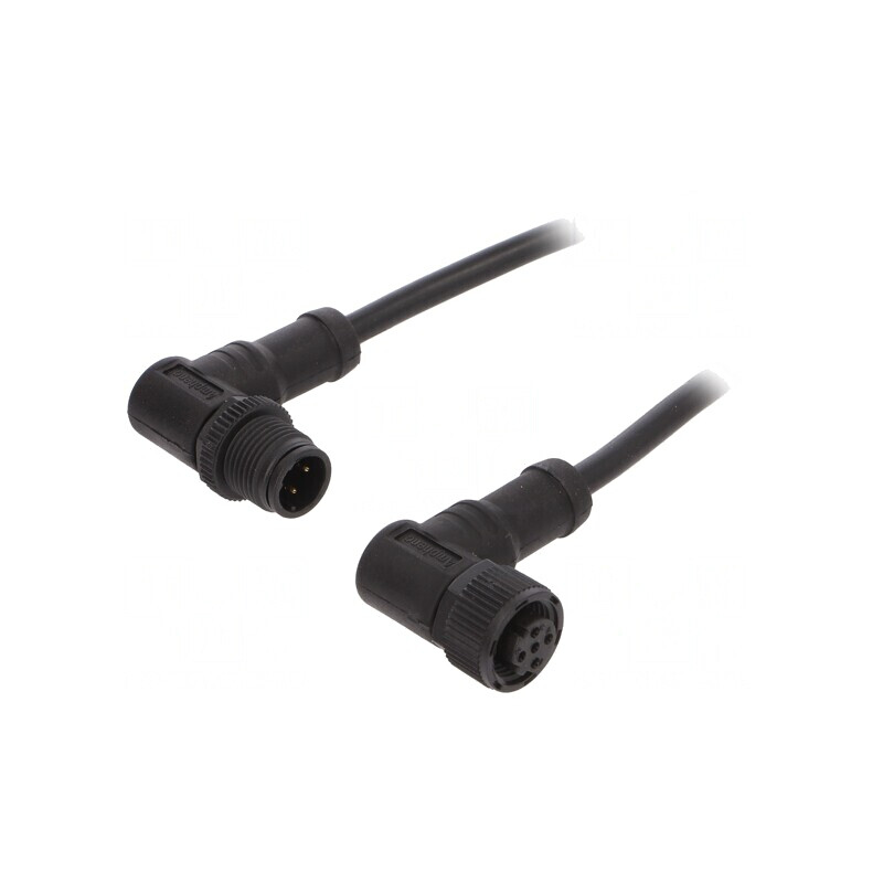 Cablu Senzori Automatizări M12-M12 1m | Electronic-mag.ro | Componente Electronice