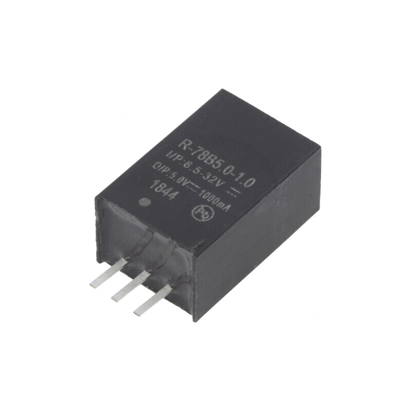 Convertor DC/DC 5W, 6.5-32V la 5V 1A SIP3 PCB | Electronic-mag.ro | Componente Electronice