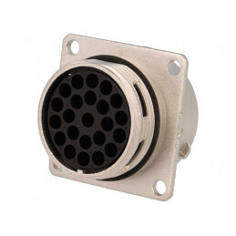 Conector circular mamă 23 PIN fără contacte RT360 IP67 | Electronic-mag.ro | Componente Electronice