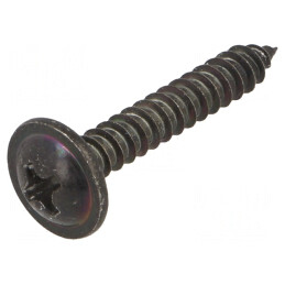 Şuruburi oțel negru 25mm 100 buc | Electronic-mag.ro | Componente Electronice