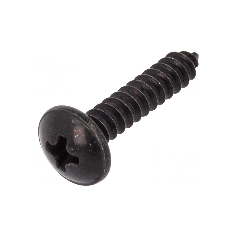 Șurub oțel negru 22mm 100buc 4,2 filet | Electronic-mag.ro | Componente Electronice