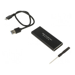 Carcasă hard disc M.2 SATA III USB 3.1 | Electronic-mag.ro | Componente Electronice