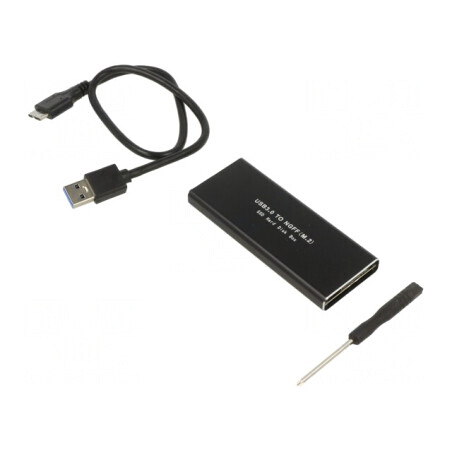 Carcasă hard disc M.2 SATA III USB 3.1 | Electronic-mag.ro | Componente Electronice