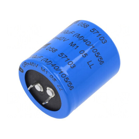 Condensator Electrolitic Snap-In 10mF 40V 35x40mm | Electronic-mag.ro | Componente Electronice