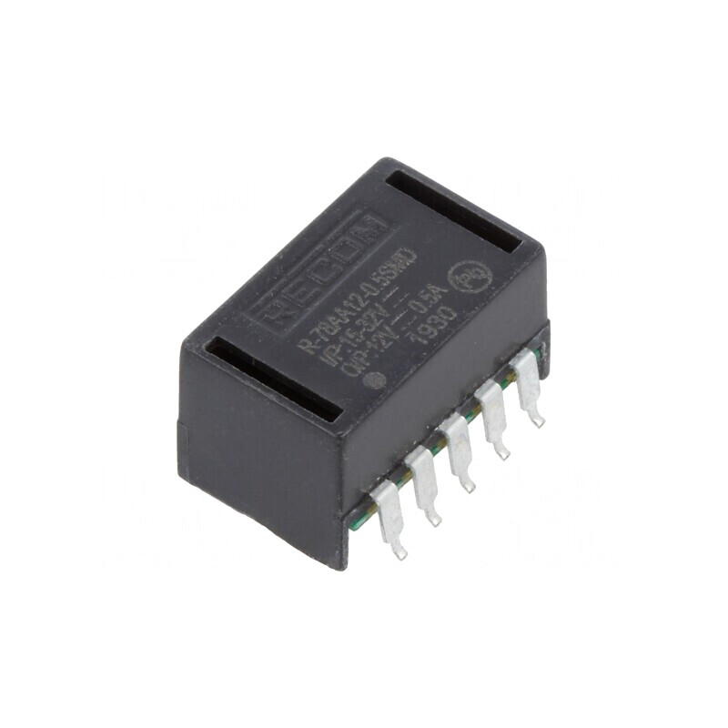 Convertor DC/DC 6W 15-32V la 12V 0.5A SMD | Electronic-mag.ro | Componente Electronice