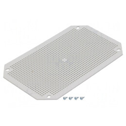 Placă Montare Plastic Perforată | Electronic-mag.ro | Componente Electronice