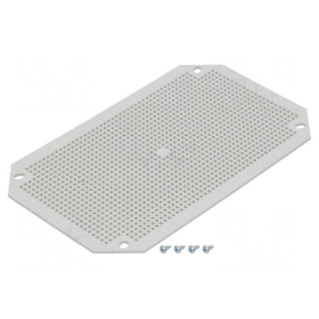 Placă Montare Plastic Perforată | Electronic-mag.ro | Componente Electronice