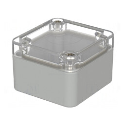 Carcasă universală policarbonat 50x52x35mm Euromas | Electronic-mag.ro | Componente Electronice