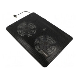 Suport de răcire notebook negru USB 0,5m | Electronic-mag.ro | Componente Electronice
