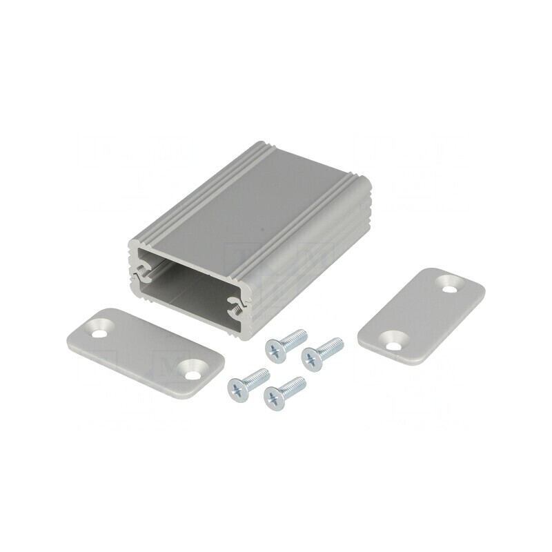 Carcasă aluminiu gri cu panou AKG 33x50x16mm | Electronic-mag.ro | Componente Electronice Carcasă aluminiu gri cu panou AKG 33x50x16mm | Electronic-mag.ro | Componente Electronice