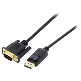 Cablu DisplayPort 1.1 la D-Sub 15pin HD  | Electronic-mag.ro | Componente Electronice