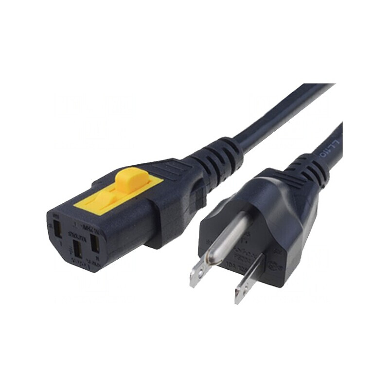 Cablu Alimentare Negru 2m IEC C13 NEMA 5-15 | Electronic-mag.ro | Componente Electronice Cablu Alimentare Negru 2m IEC C13 NEMA 5-15 | Electronic-mag.ro | Componente Electronice