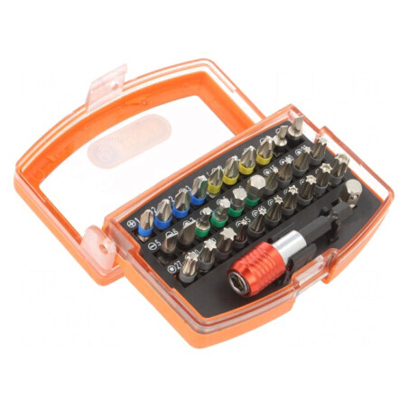 Kit Capete Șurubelniță 32 Bucăți cu Geantă 1/4" | Electronic-mag.ro | Componente Electronice