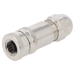 Mufă M12 5-PIN Mamă IP67 pentru DeviceNet/CANopen | Electronic-mag.ro | Componente Electronice