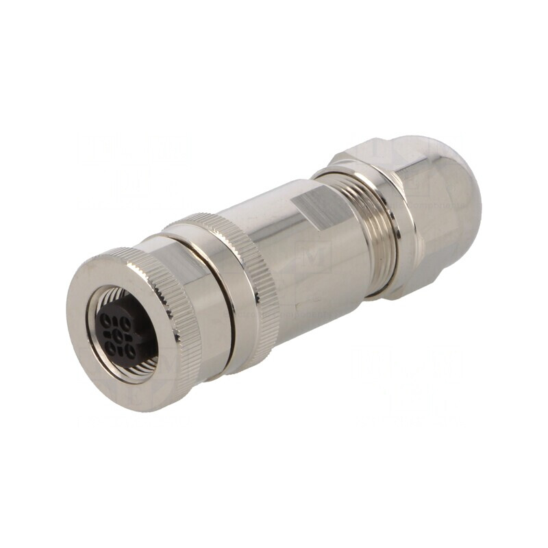 Mufă M12 5 PIN mamă Profibus cablu drept IP67 60V | Electronic-mag.ro | Componente Electronice