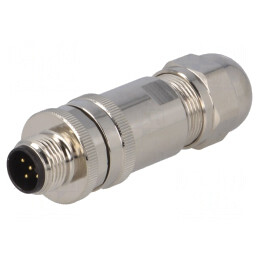 Mufă M12 5 PIN tată DeviceNet/CANopen pe cablu IP67 | Electronic-mag.ro | Componente Electronice