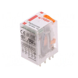 Releu Electromagnetic 4PDT 110VAC 6A | Electronic-mag.ro | Componente Electronice