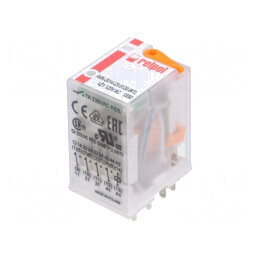 Releu Electromagnetic 4PDT 120VAC 6A | Electronic-mag.ro | Componente Electronice