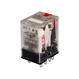 Releu Electromagnetic 4PDT 115VAC 5A | Electronic-mag.ro | Componente Electronice