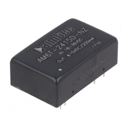 Convertor DC/DC 6W 18-36V la 15V/-15V | Electronic-mag.ro | Componente Electronice