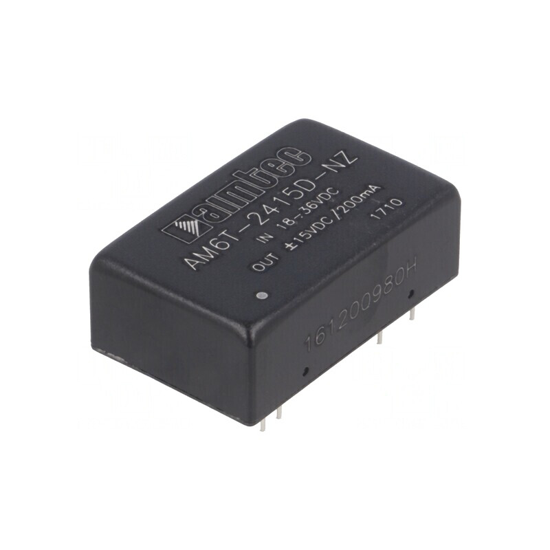 Convertor DC/DC 6W 18-36V la 15V/-15V | Electronic-mag.ro | Componente Electronice
