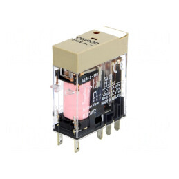 Releu Electromagnetic DPDT 230VAC 5A | Electronic-mag.ro | Componente Electronice