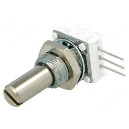 Potențiometru axial 10kΩ 1W ±10% 6,35mm THT