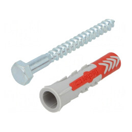Plastic Anchors with Screws 12mm 10pcs | Electronic-mag.ro | Componente Electronice