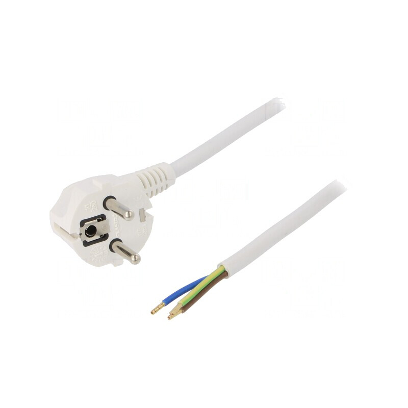 Cablu Electric SCHUKO cu Ștecăr în Unghi PVC | Electronic-mag.ro | Componente Electronice Cablu Electric SCHUKO cu Ștecăr în Unghi PVC | Electronic-mag.ro | Componente Electronice