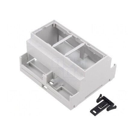 Carcasă pentru Șină DIN 90x106x73mm PPO | Electronic-mag.ro | Componente Electronice