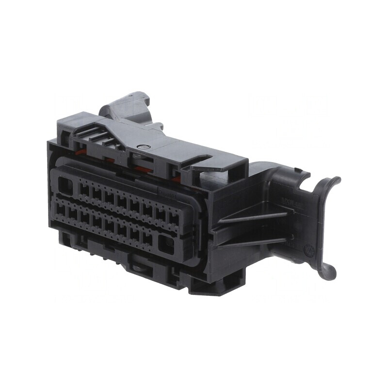 Conector Automotive MX123 Mamă Mufă pe Cablu 66-PIN Neagră | Electronic-mag.ro | Componente Electronice