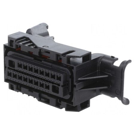 Conector Automotive MX123 Mamă Mufă pe Cablu 66-PIN Neagră | Electronic-mag.ro | Componente Electronice