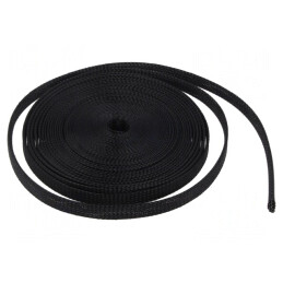 Trese Poliester Neagră 8-16mm 10m | Electronic-mag.ro | Componente Electronice